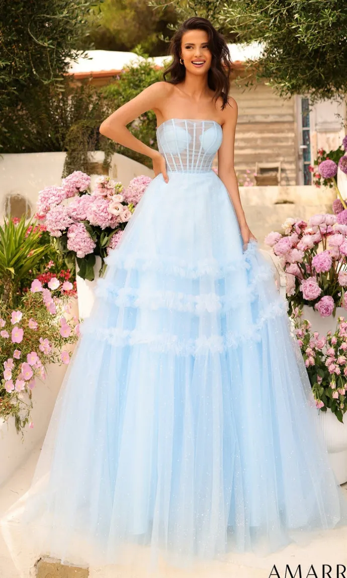 Amarra Long Formal Dress 88794