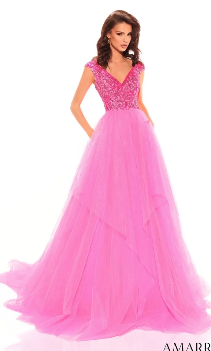 Amarra Long Formal Dress 94038