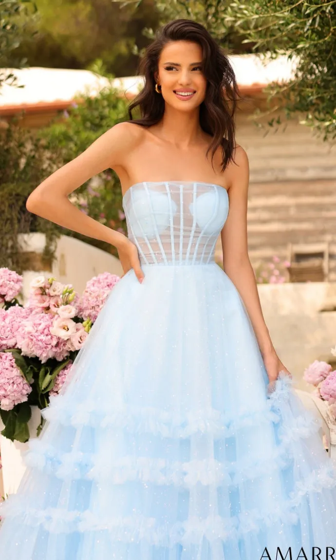 Amarra Long Formal Dress 88794