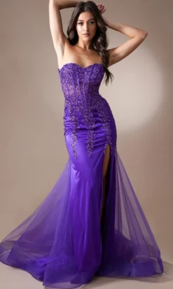 Amelia Couture Long Formal Dress 7051