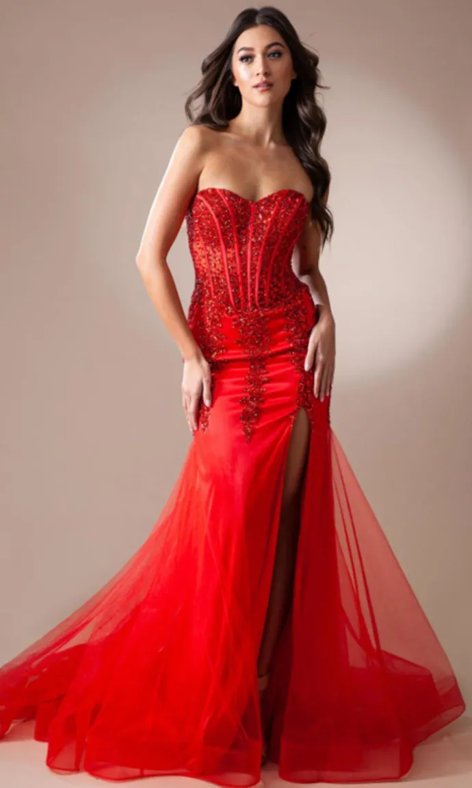 Amelia Couture Long Formal Dress 7051