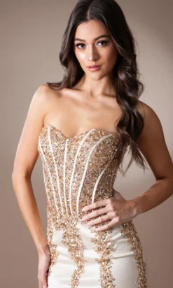 Amelia Couture Long Formal Dress 7051