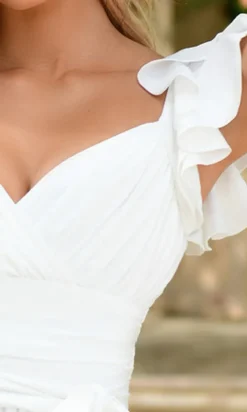 Amy by Velvi Little White Party Dress