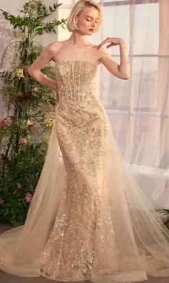 Andrea and Leo Long Formal Dress A1365