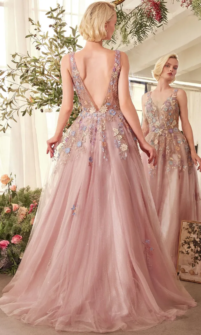 Andrea and Leo Long Formal Dress A1394