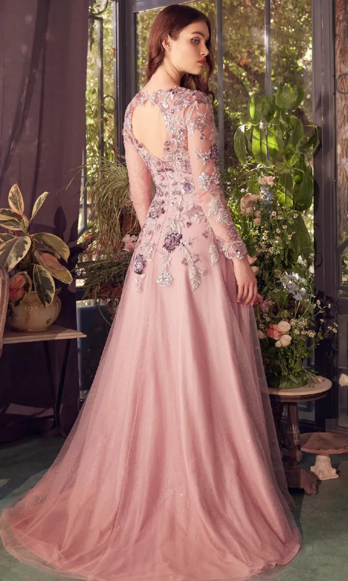 Andrea and Leo Long Formal Dress A1356