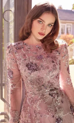 Andrea and Leo Long Formal Dress A1356