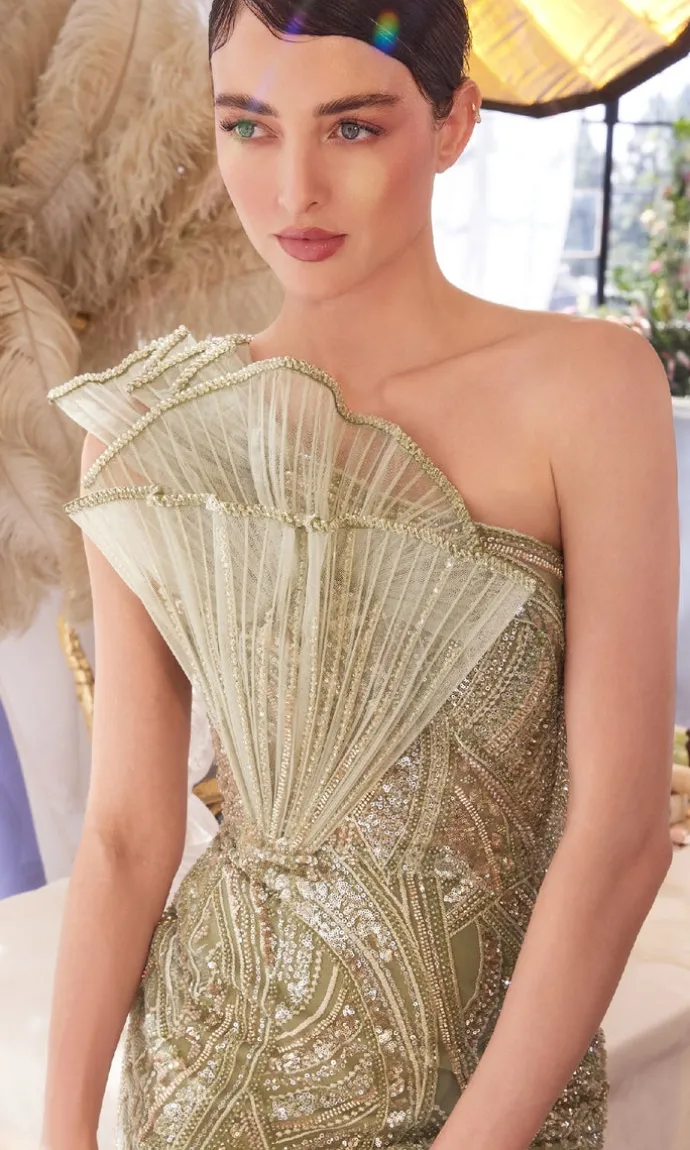 Andrea and Leo Long Formal Dress A1435