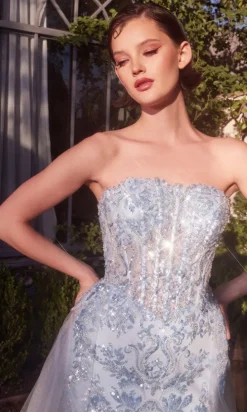 Andrea and Leo Long Formal Dress A1365