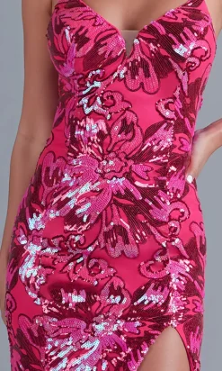 Backless Bright Long Sequin Formal Dress