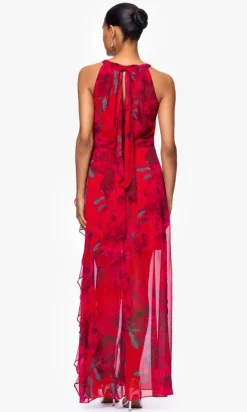 Betsy and Adam Long Formal Dress a27036