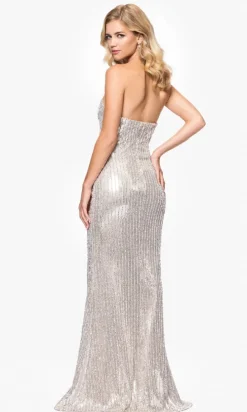 Betsy and Adam Long Formal Dress a26952