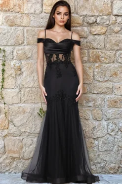 Blondie Nites Long Formal Dress 5464bn