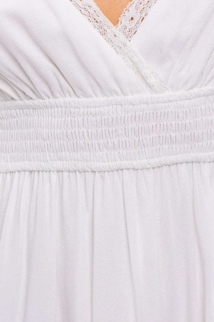 Cap-Sleeve Short Ruffled Graduation Party Dress