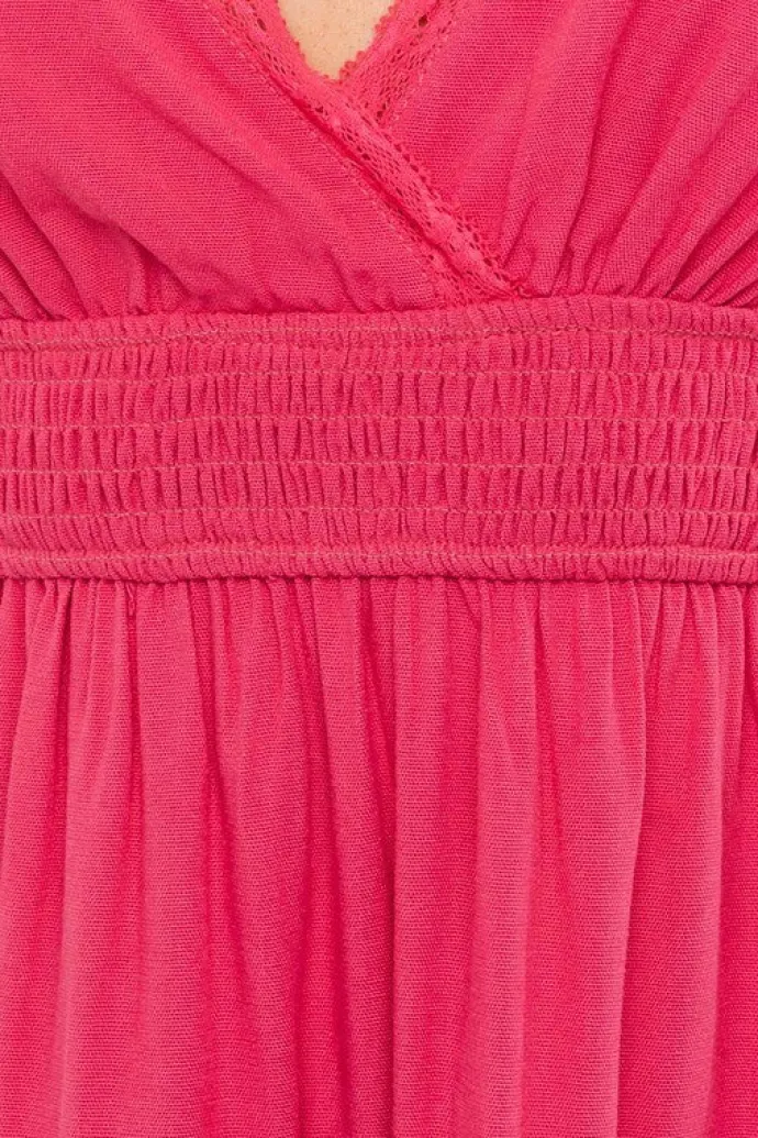 Cap-Sleeve Short Ruffled Graduation Party Dress