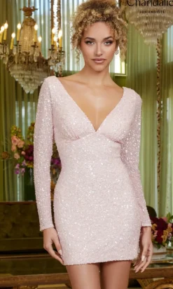 Chandalier Short Party Dress 70028