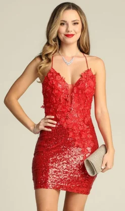 Chicas Short Party Dress c807