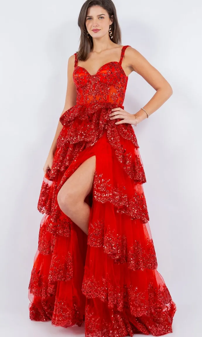 Cinderella Couture Long Formal Dress 8093j