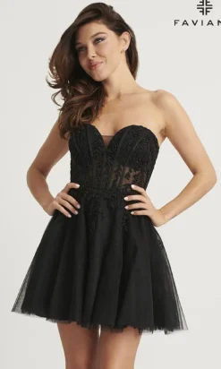 Faviana Short Party Dress 11120