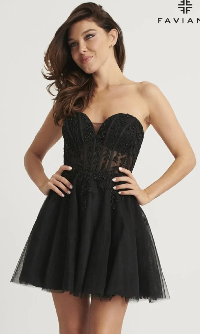 Faviana Short Party Dress 11120