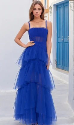 Formal Long Dress A24201 by Betsy and Adam