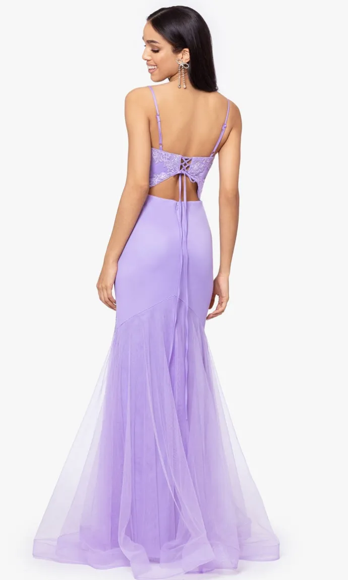 Formal Long Dress 4706Bn by Blondie Nites