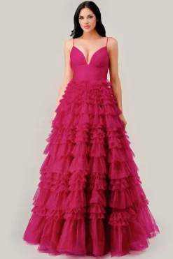 Formal Long Dress C156 by Ladivine