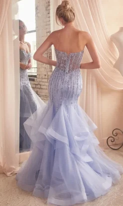 Formal Long Dress CD332 By Ladivine