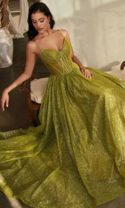 Formal Long Dress CD832 By Ladivine