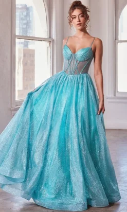 Formal Long Dress CD832 By Ladivine