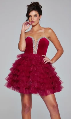 Jovani Short Party Dress 40352