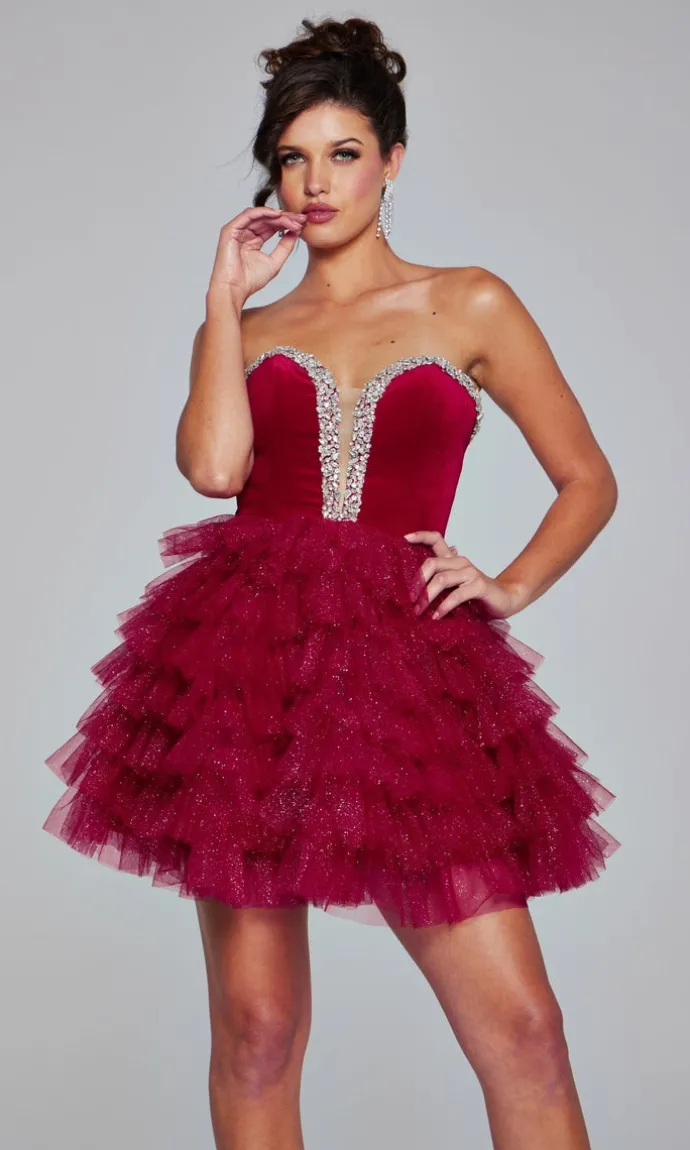 Jovani Short Party Dress 40352