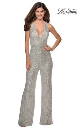 La Femme 28719 Formal Jumpsuit