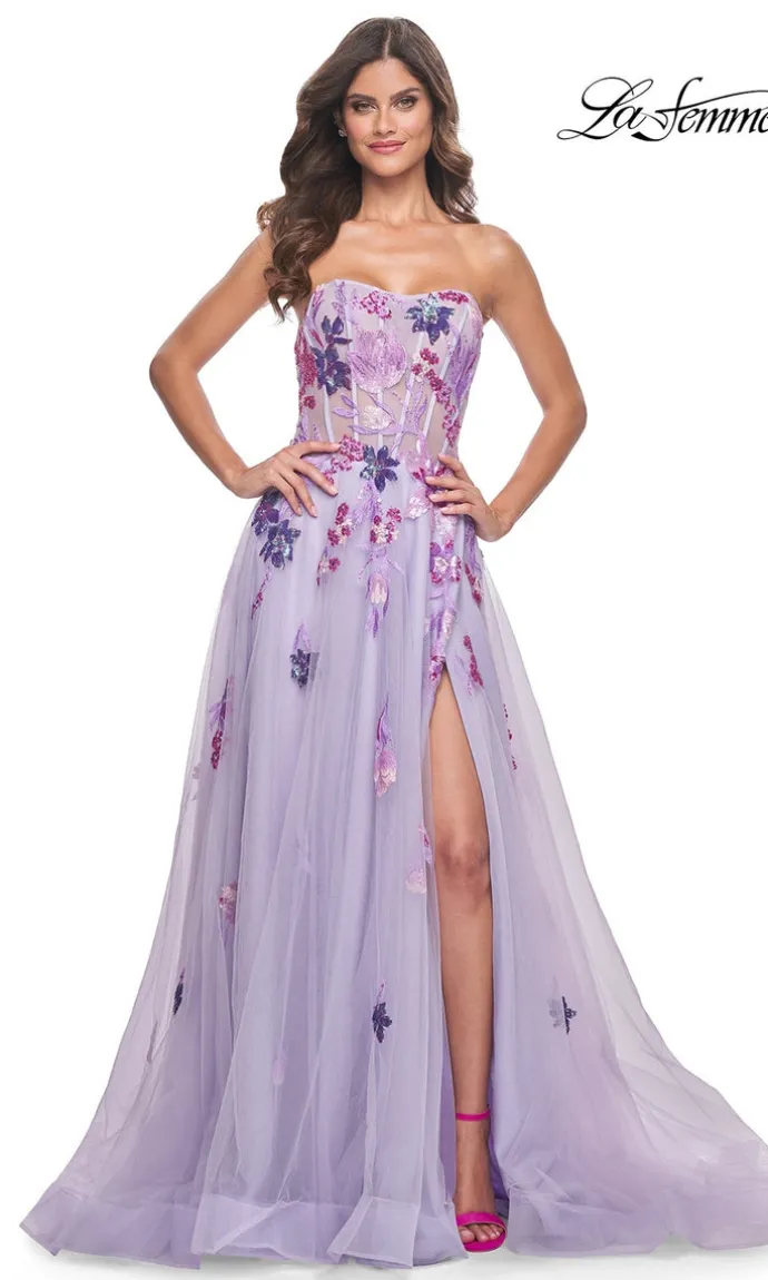 La Femme 32156 Formal Prom Dress