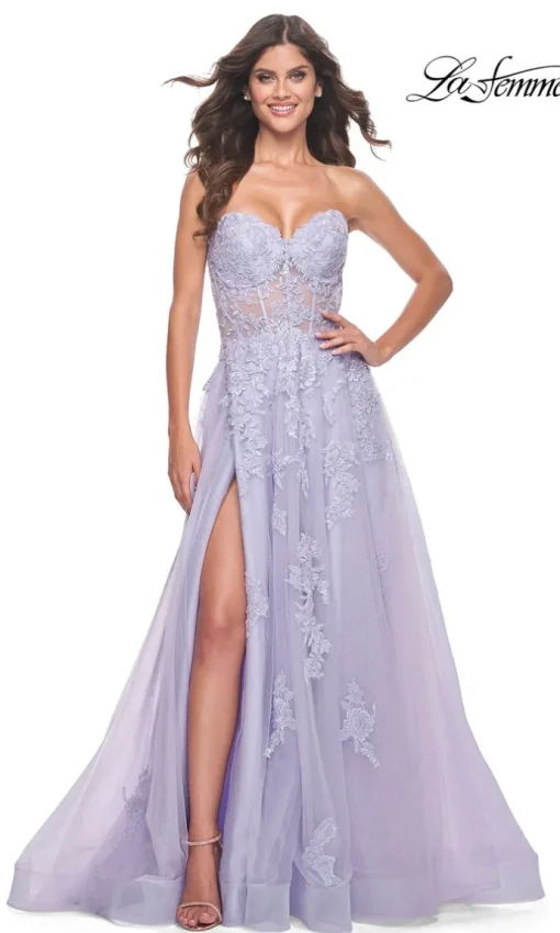 La Femme 32145 Formal Prom Dress
