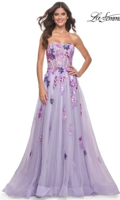 La Femme 32156 Formal Prom Dress