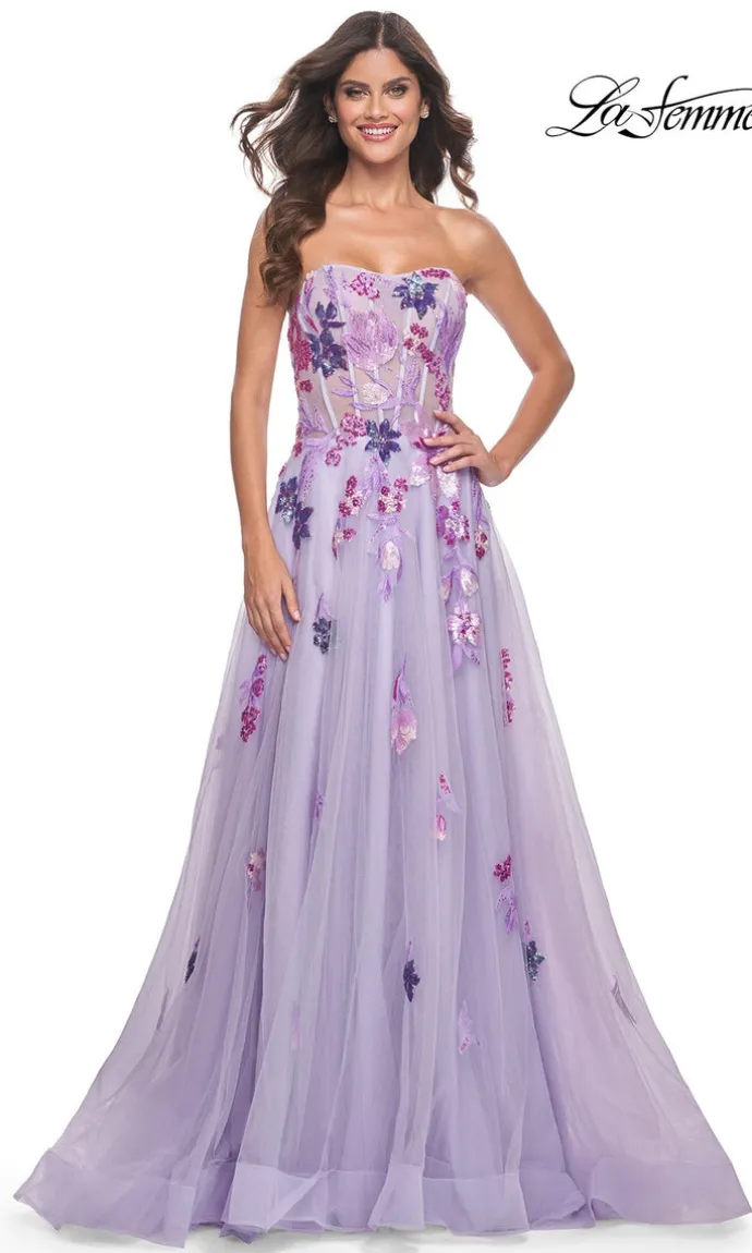 La Femme 32156 Formal Prom Dress