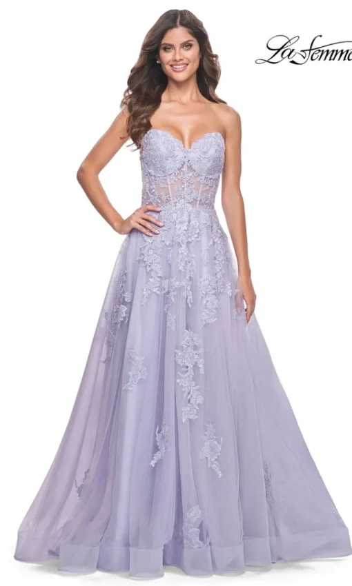 La Femme 32145 Formal Prom Dress