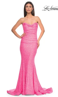 La Femme 32092 Formal Prom Dress