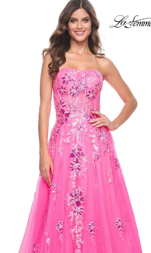 La Femme 32137 Formal Prom Dress