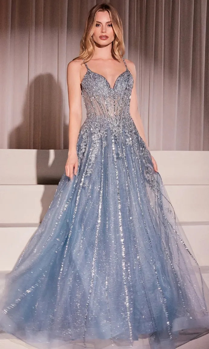 Ladivine Long Formal Dress CD786