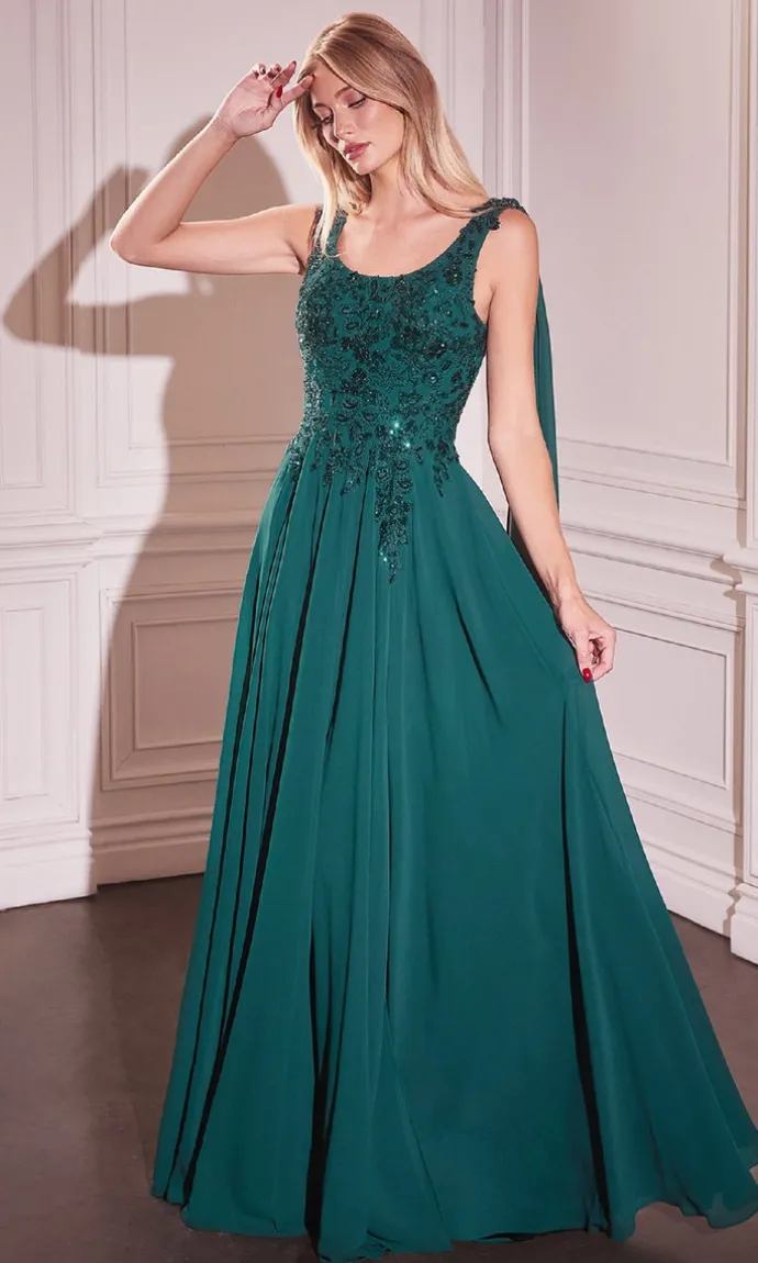 Ladivine Long Formal Dress CDS509