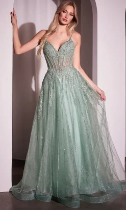 Ladivine Long Formal Dress CD786