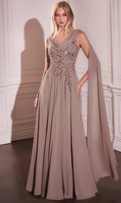 Ladivine Long Formal Dress CDS509
