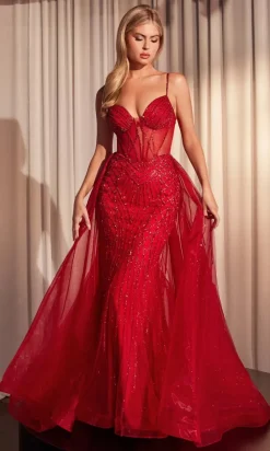 Ladivine Long Formal Dress CD863