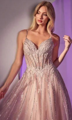 Ladivine Long Formal Dress CD786