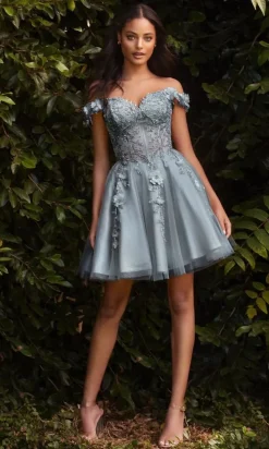 Ladivine Short Party Dress CD0194