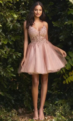 Ladivine Short Party Dress CD0189