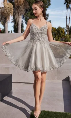 Ladivine Short Party Dress CD0213