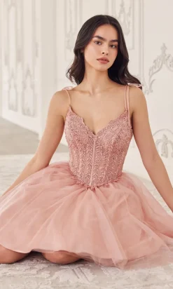 Ladivine Short Party Dress cd0236
